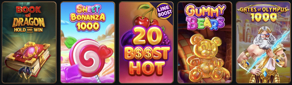 Jeux proposés par Talismania Casino